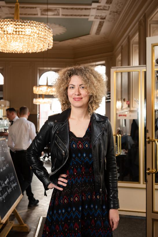 Singer Susanne Hager - Café Westend, Vienna