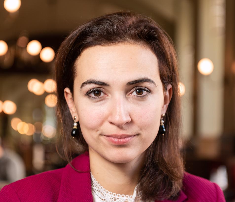 Minister of Justice Alma Zadić - Cafe Eiles, Vienna